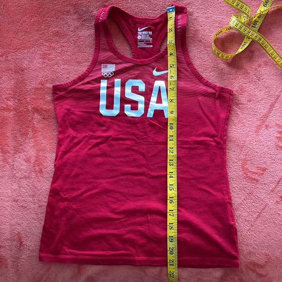 USA Olympic Team Youth Red Nike Tee Tank Top - Picture 7 of 7